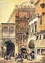 Padova-Palazzo della Ragione e Vòlto delle Debite,seconda metà del XlX sec.(Biblioteca Civica Pd) (Adriano Danieli)
